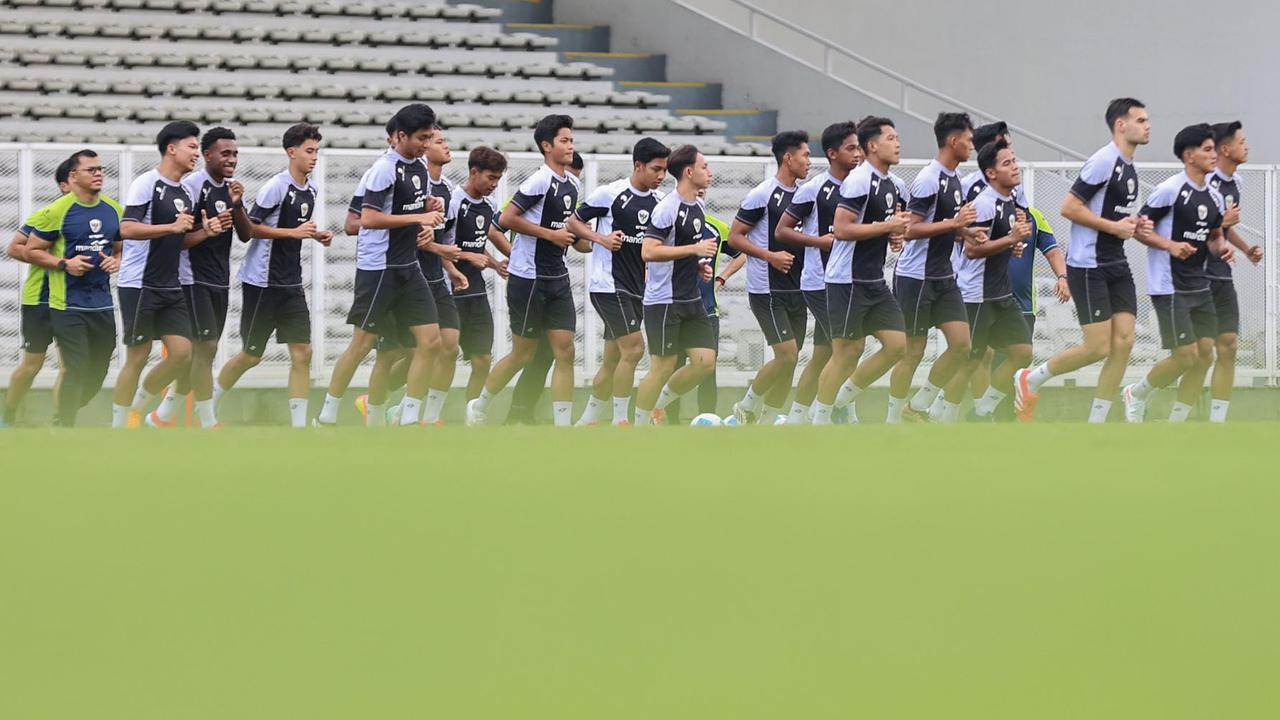 FOTO Latihan Timnas U-20 Jelang Laga Piala Asia 2025