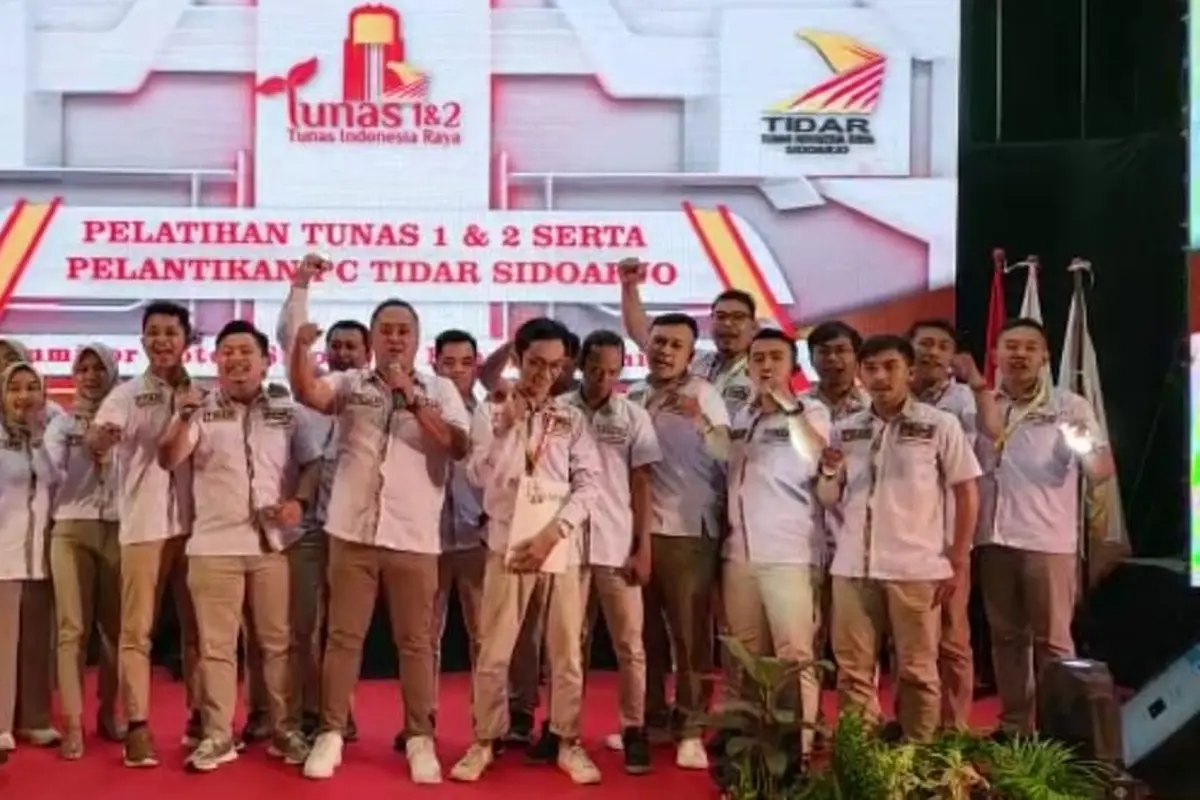 Deklarasi Tidar Sidoarjo Mendukung Prabowo Subianto sebagai Capres 2024. (Istimewa).