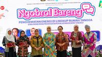 Organisasi Aksi Solidaritas Era Kabinet Indonesia Maju (OASE KIM) menyelenggarakan acara 'Ngobrol Bareng Penghematan Energi di Lingkup Rumah Tangga' bekerja sama dengan Kementerian Energi dan Sumber Daya Mineral (ESDM) dan Pemberdayaan Kesejahteraan Keluarga (PKK). (Ist)