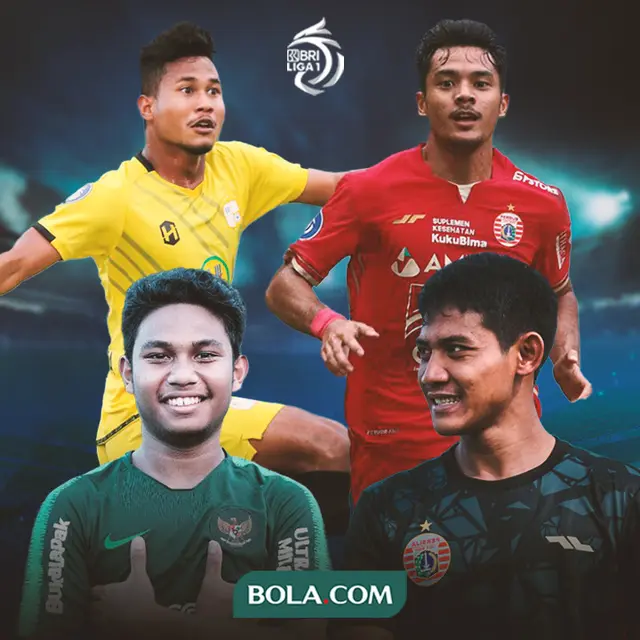 Liga 1 - Bagas Kaffa, Firza Andika, Aji Kusuma, Muhammad Rafi Syarahil