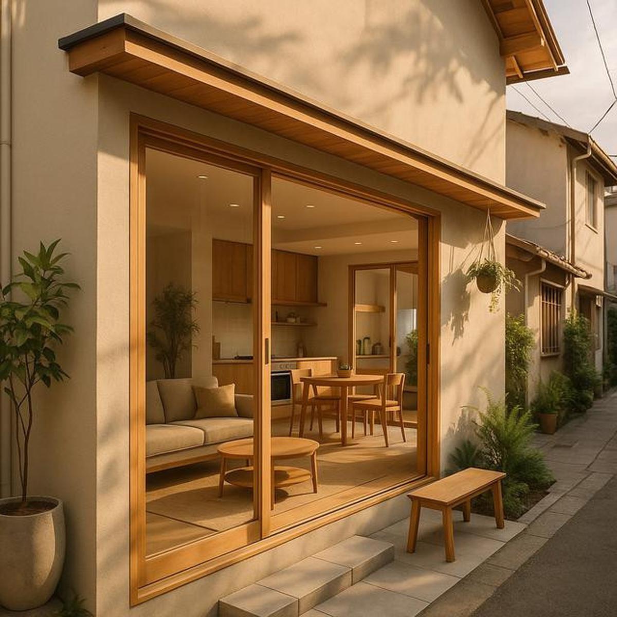 8 Desain Rumah Japandi 2025 di Gang Sempit, Inspirasi Hunian Estetik di Lahan Terbatas