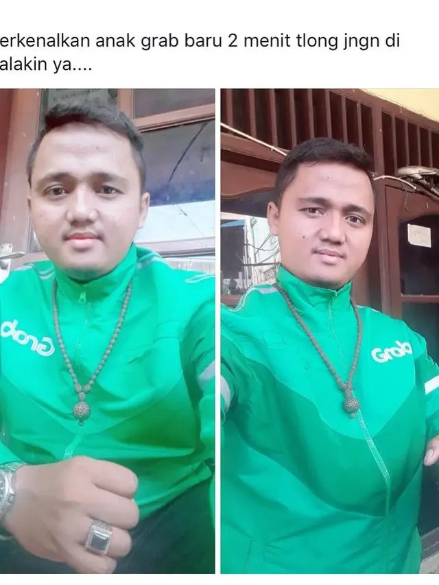 Potret Driver Ojek Online Kelewat Narsis Ini Bikin Cengar Cengir