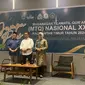 (Dari kiri- kanan) Direktur Penerangan Agama Islam Kemenag RI Ahmad Zayadi, Pj Gubernur Kalimantan Timur Akmal Malik, Sekda Pemprov Kalimantan Timur Sri Wahyuni. (Liputan6.com/ Muhammad Radityo Priyasmoro)