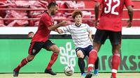 Laga uji coba Bali United vs Persela di Stadion I Wayan Dipta, Gianyar (2/2/2020). (Bola.com/Aditya Wany)