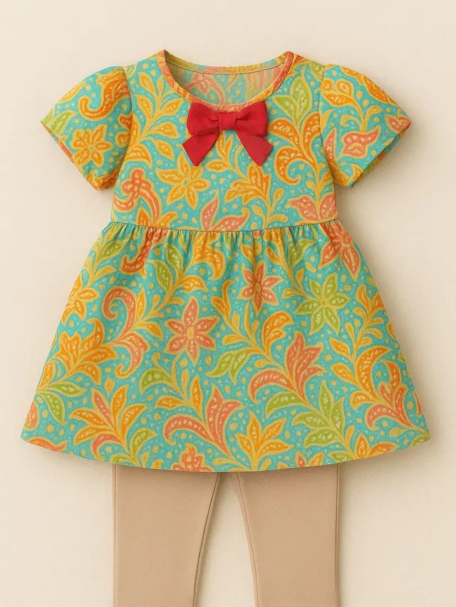 Model Baju Batik Anak Perempuan