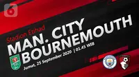 Manchester City vs Bournemouth (Liputan6.com/Abdillah)