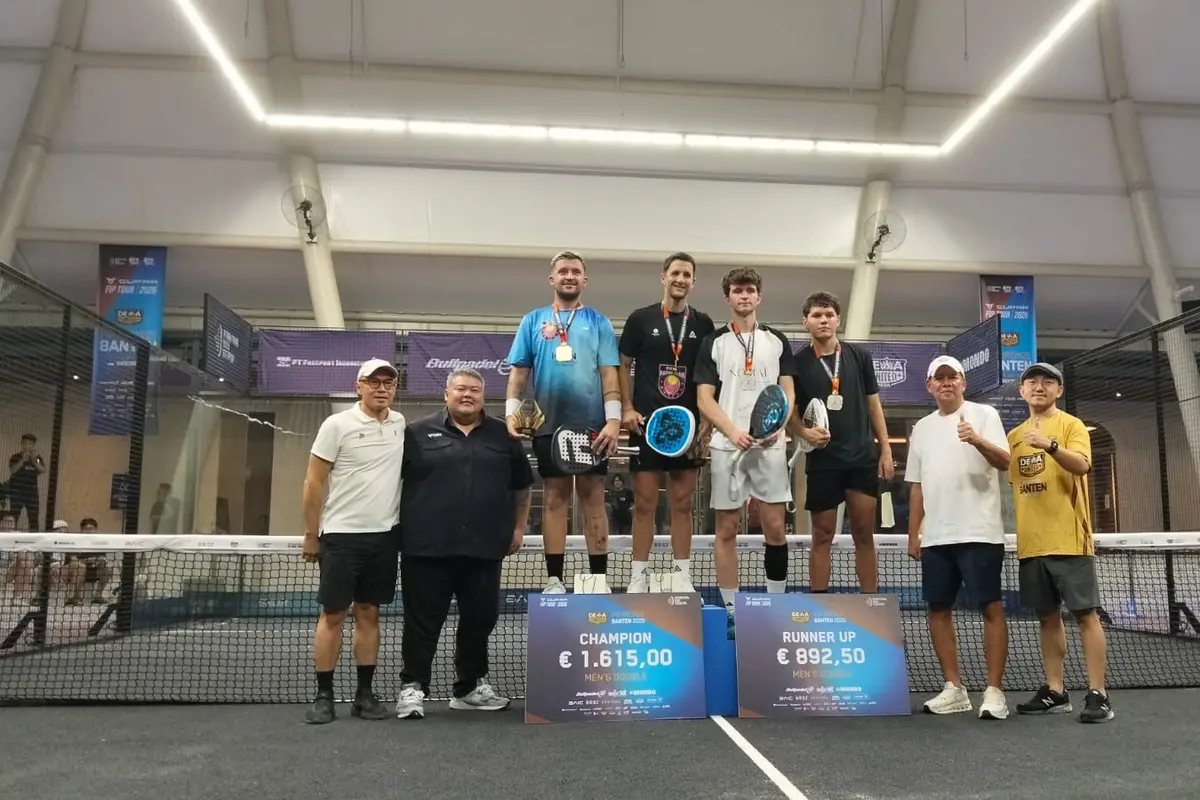 Pasangan Spanyol juara ganda putra di FIP Bronze Series Banten 2026
