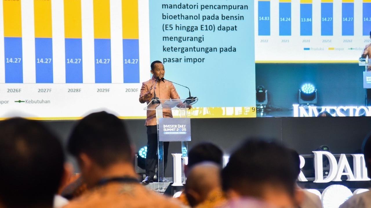 VIDEO: Reaksi Anindya Bakrie, Disanjung Bahlil Depan Pengusaha "Kayaknya Tambangnya Besar"