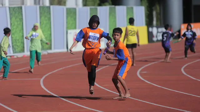 Peserta Athletics Challenge Seri 1 2026 beraksi di Kudus