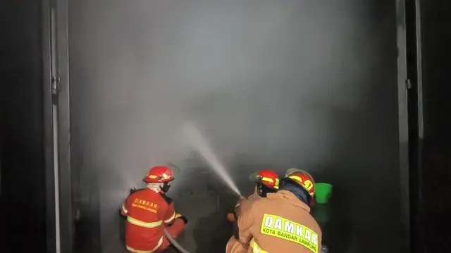 kebakaran di tempat hiburan malam Lampung