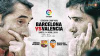 Barcelona vs Valencia (Liputan6.com/Abdillah)