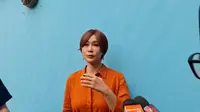 Inul Daratista di Kawasan Tendean, Jakarta Selatan, Selasa (15/4/2025). (Dok. via M. Altaf Jauhar)