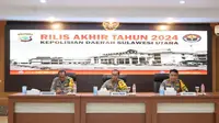 Polda Sulut Beber Angka Kecelakaan Lalu Lintas Sepanjang Tahun 2024