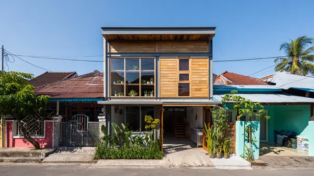 Gambar Desain Rumah Ala Villa/ Ilustrasi AI