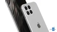 Gambar render iPhone 12. (Doc: Phone Arena)