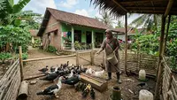 Cara Budidaya Entok untuk Ibu Rumah Tangga di Desa, Raup Untung dari Pekarangan
