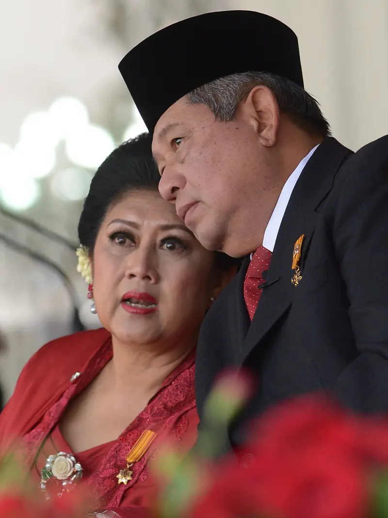 Kebersamaan Ani Yudhoyono Mendampingi SBY Menjabat Presiden