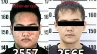Sarahat Sawangjaeng, seorang gembong narkoba yang melakukan operasi beberapa kali untuk mengubah wajahnya, dan mengubah namanya menjadi Jimin Cheong saat mencoba menghindari pihak berwenang. (Dok: Polisi Thailand)