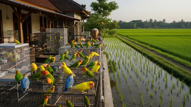 Ide Ternak Hewan Mini untuk Pensiunan yang Tinggal di Rumah Dekat Sawah