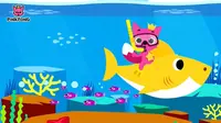 Tangkapan video Baby Shark di YouTube