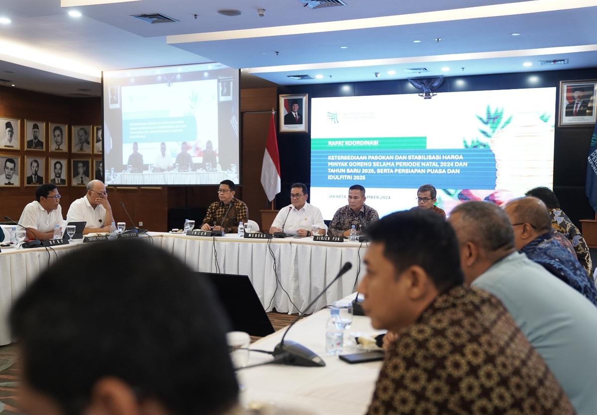 Mendag Budi Gelar Rakor Minyak Goreng