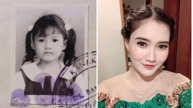Beda Penampilan 7 Artis Cantik Saat TK, Ayu Ting Ting Imut Banget