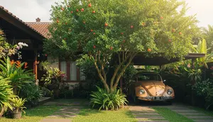 10 Pohon Buah Peneduh Mobil yang Tidak Mudah Menjatuhkan Buah Besar, Aman Lindungi Kendaraan