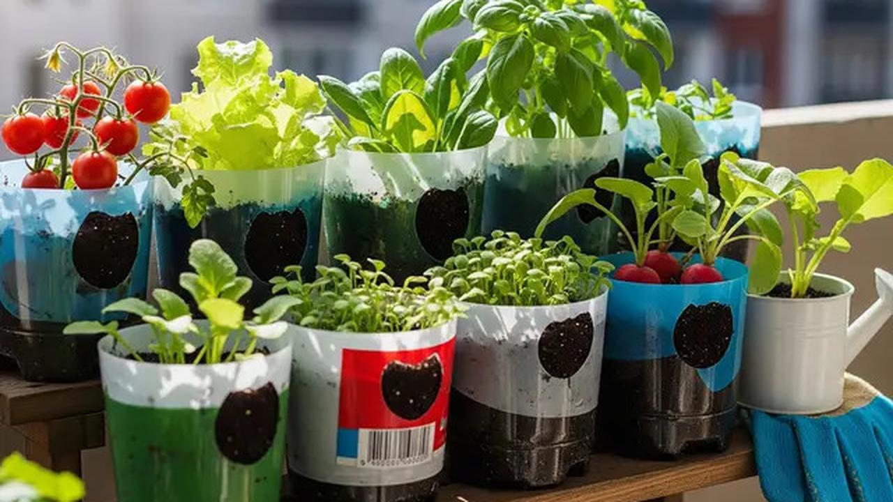 Cara Membuat Kebun Sayur Sederhana di Rumah dengan Barang Bekas