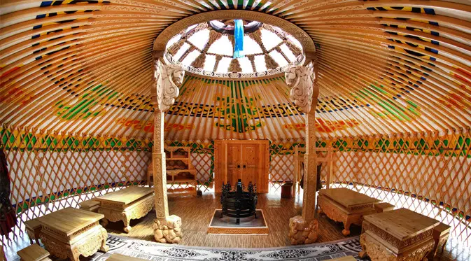 Mongolian Culture Center didesain langsung oleh arsitek asal Mongol.