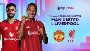 Live Streaming Man United vs Liverpool di Vidio. (Sumber: dok. Vidio)