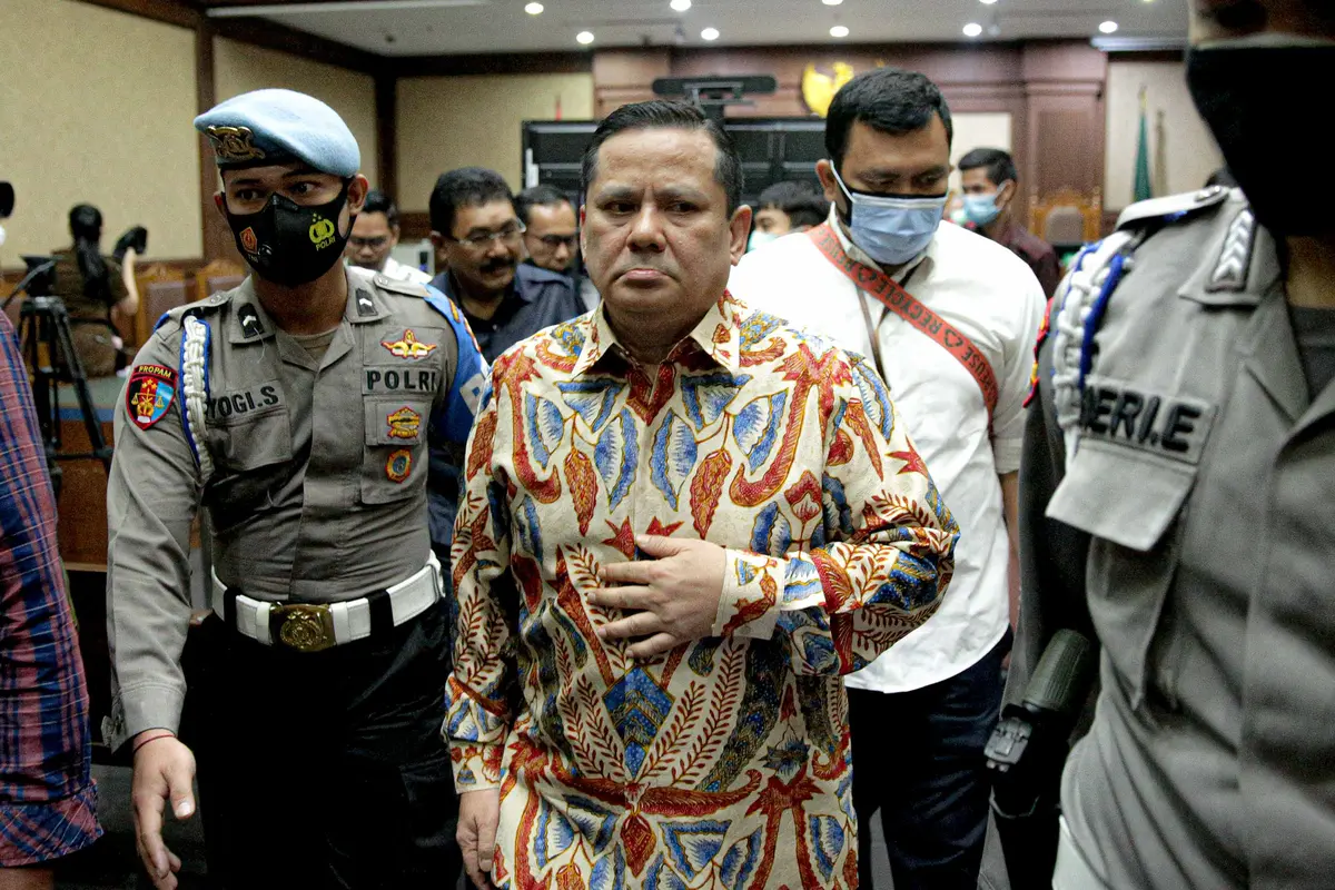 Terdakwa Napoleon Bonaparte Jalani Sidang Lanjutan Eksepsi