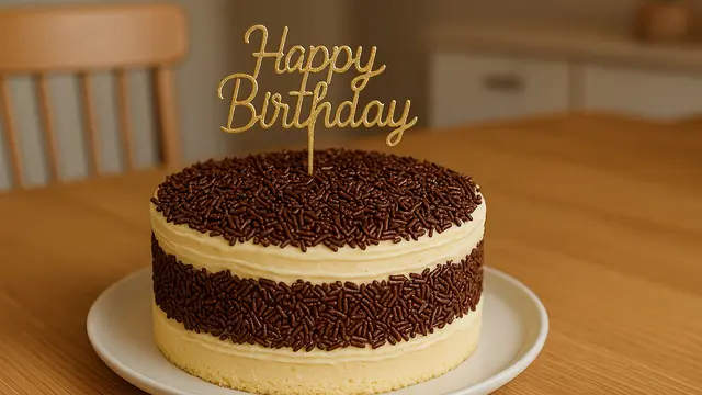Kue Ulang Tahun Sederhana tapi Mewah
