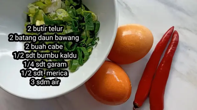 Cara Masak Telur Dadar ala Warteg, Bisa Keriting dan Lebar