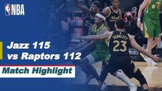 Berita video highlights pertandingan seru NBA 2020/2021 antara Toronto Raptors melawan Utah Jazz yang berakhir dengan skor 112-115, Sabtu (20/3/2021) pagi hari WIB.