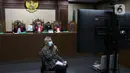Ketua KPU, Arief Budiman saat menjadi saksi pada persidangan kasus suap pergantian antarwaktu anggota DPR dengan terdakwa mantan komisioner KPU Wahyu Setiawan di Pengadilan Tipikor Jakarta, Kamis (4/6/2020). Sidang beragenda keterangan saksi. (Liputan6.com/Helmi Fithriansyah)