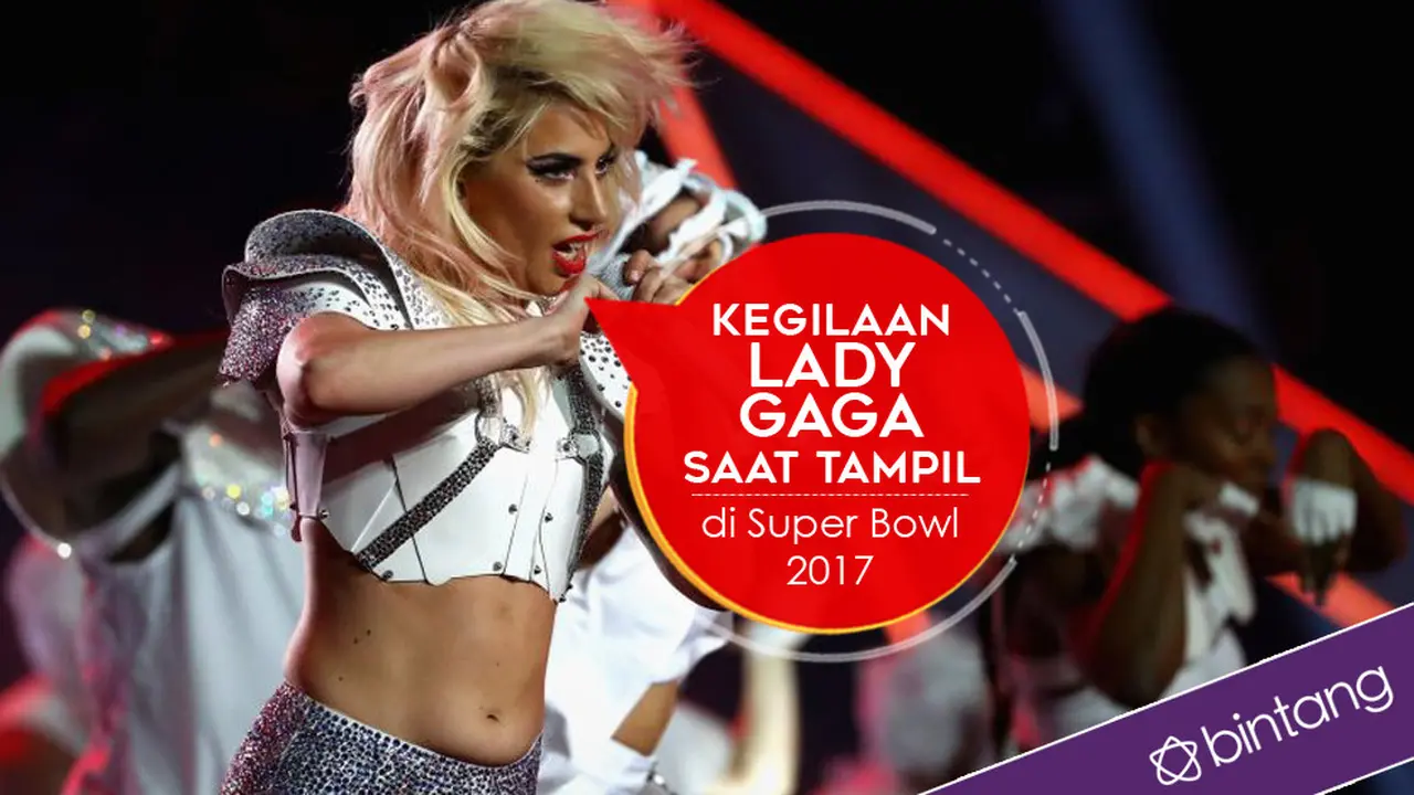 [Bintang] Infografis Lady Gaga di Super Bowl 2017