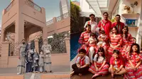 7 Potret Momen Lebaran 2021 Seleb dan Keluarga, Kompak Kenakan Baju Senada