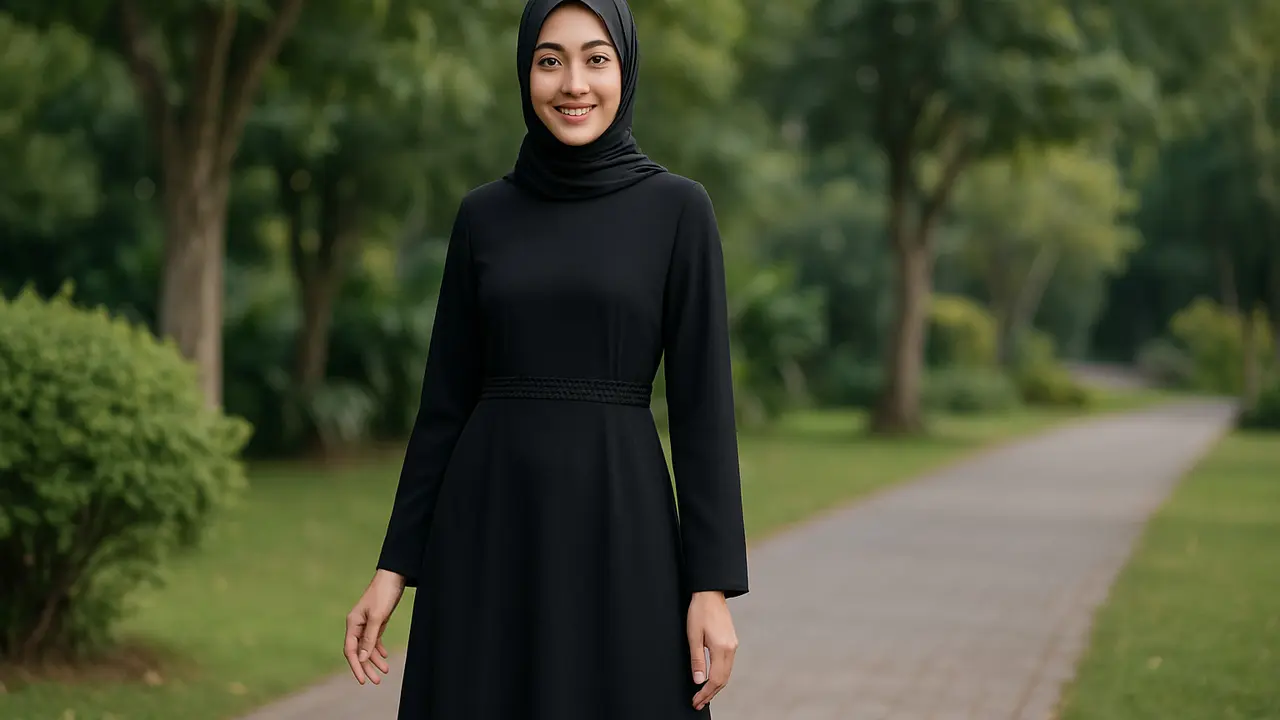 7 Model Gamis Payet Pinggang, Elegan dan Menawan untuk Acara Spesial