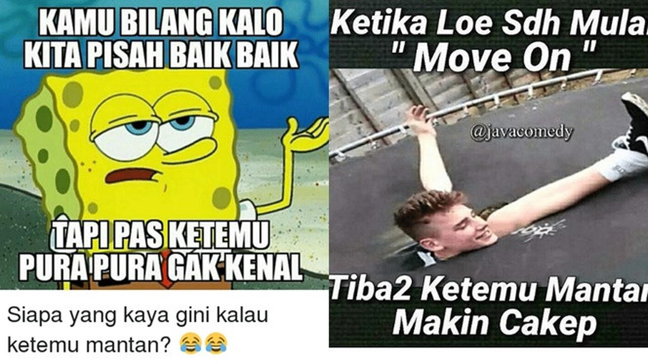 7 Meme Kocak Ketemu Mantan, Ada yang Pura-Pura Lupa Ingatan
