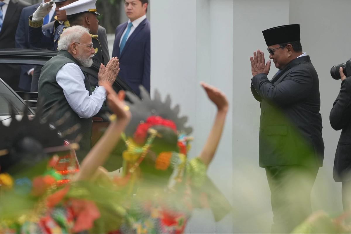 FOTO: Presiden Prabowo dan PM Modi Bahas Penguatan Kemitraan Strategis Indonesia India