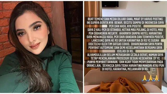 5 Klarifikasi Ashanty Usai Disorot Positif Omicron dari Turki
