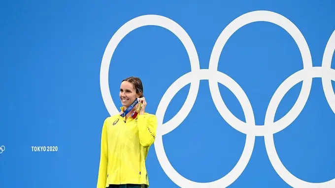 Emma McKeon jadi atlet perempuan paling banyak meraih medali emas di Olimpiade Tokyo 2020