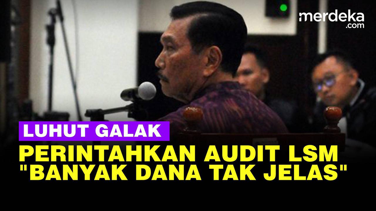 VIDEO: Luhut Galak! Perintahkan Audit Seluruh LSM, Banyak Dana Digunakan Tak Jelas
