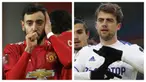 Manchester United akan mengawali Liga Inggris 2021/2022 pada pekan pertama menghadapi Leeds United di Old Trafford, Sabtu (14/8/2021) sore WIB. Aksi amunisi baru, Jadon Sancho tentu menarik untuk ditunggu. Berikut 6 pemain kunci dari kedua tim. (Foto: Kolase AFP)