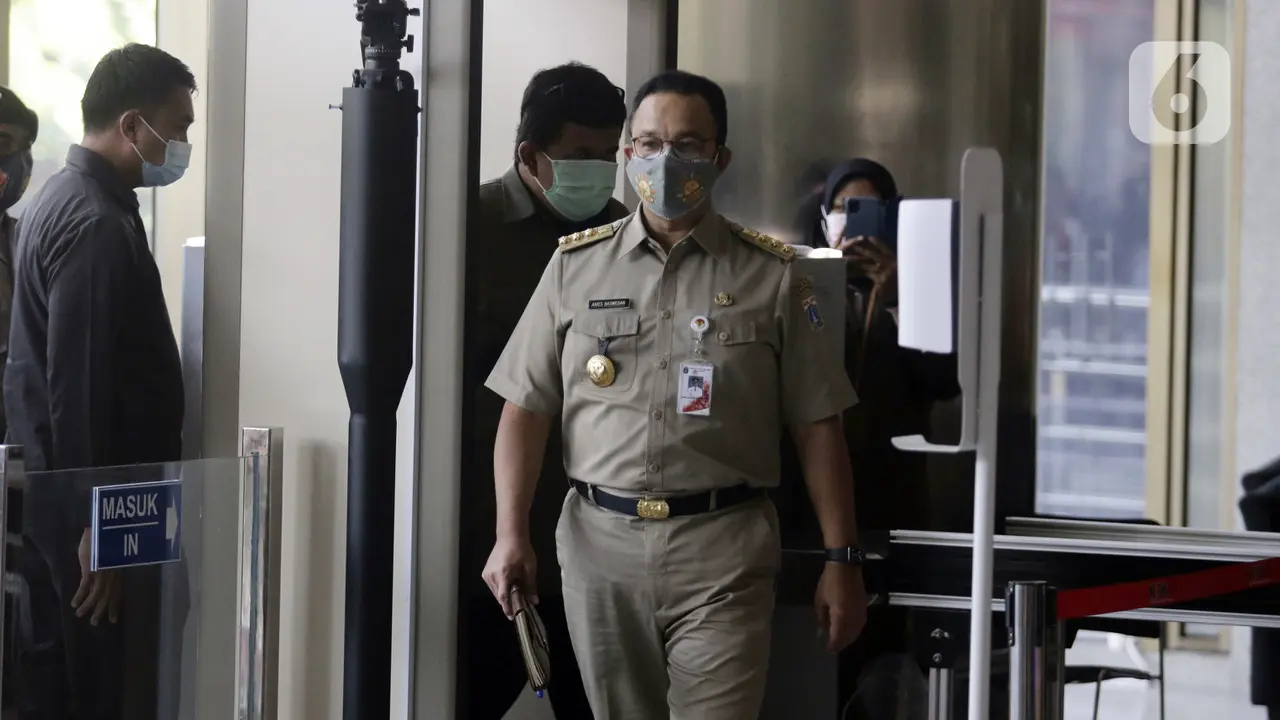 FOTO: Anies Baswedan Penuhi Panggilan KPK
