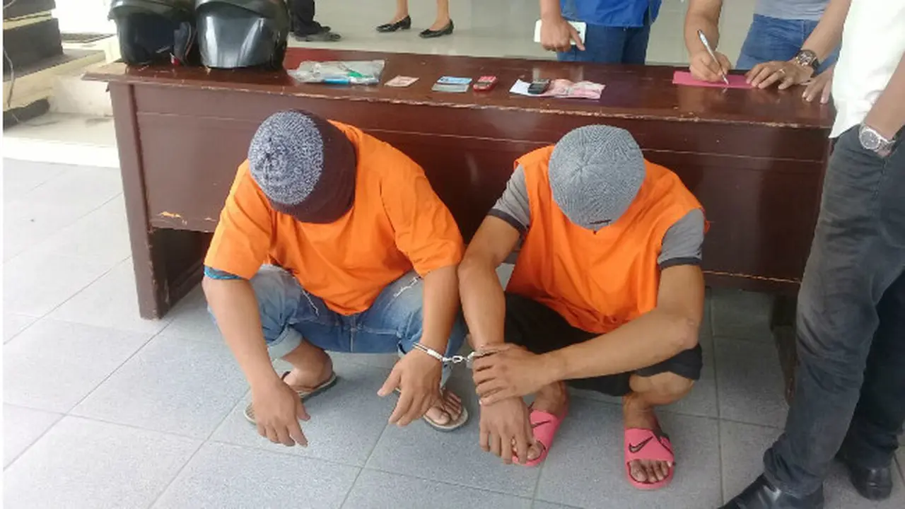 Peras Kadis Perkim Sergai, Dua Pelaku Diamankan Polisi