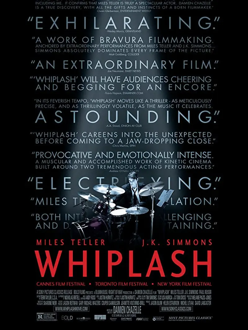 Poster film Whiplash. (Foto: IMDb/ Bold Films)