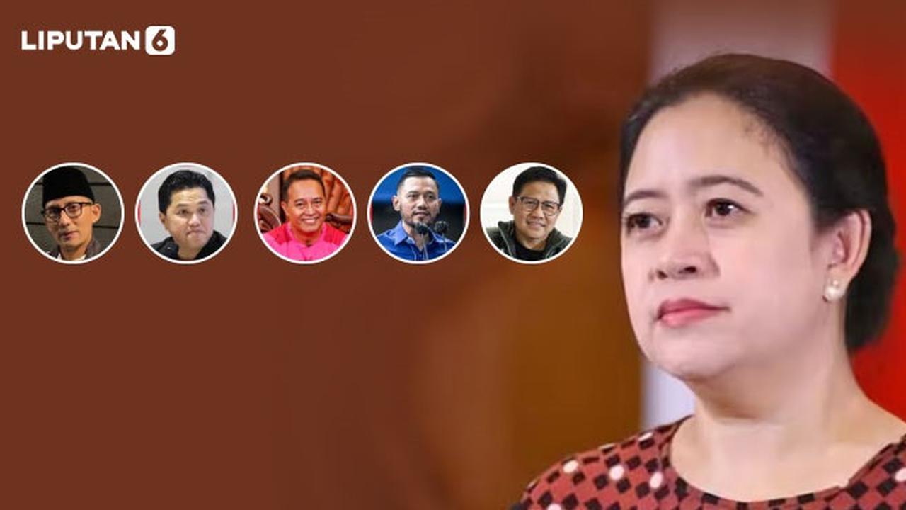 Banner Infografis Puan Maharani Sebut 5 Nama Masuk Radar Bakal Cawapres Ganjar Pranowo. (Liputan6.com)