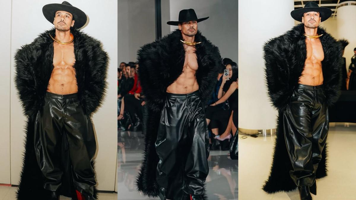 Chicco Jerikho Beraksi di Catwalk, Pamer Dada Bidang dan Pakai High Heels