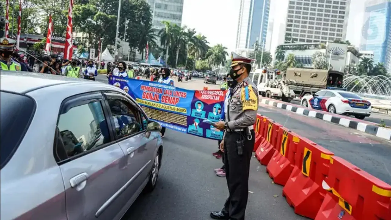 Ganjil genap Jakarta.